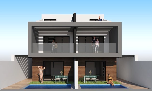 Geschakelde Villa - Nieuwbouw Woningen - San Javier - San Javier