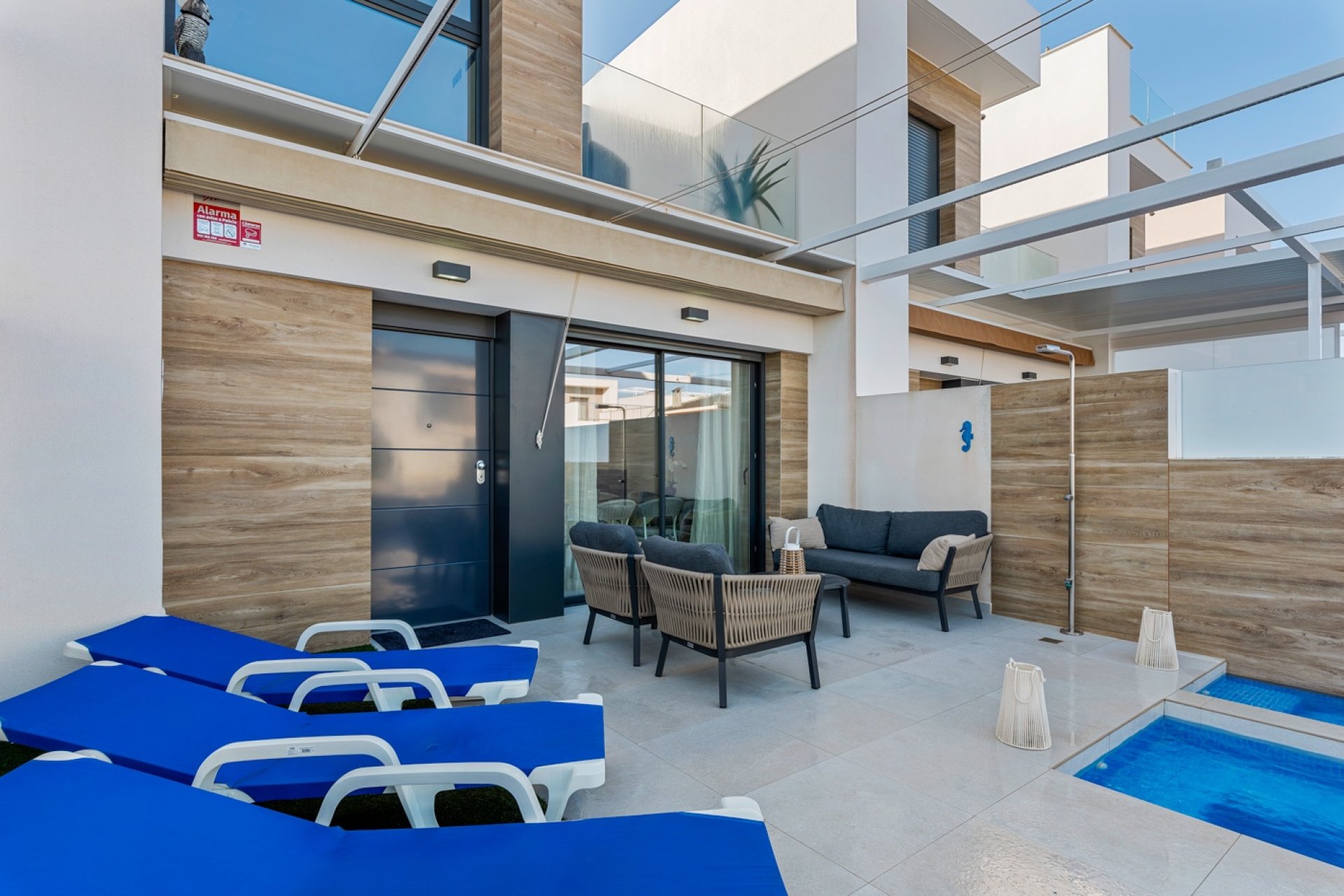 Herverkoop - Geschakelde Villa -
Ciudad Quesada - Rojales - Costa Blanca South