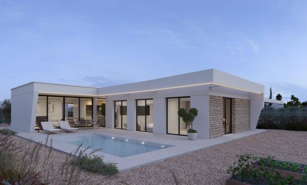 Independiente / Villa - Obra nueva - Fuente Álamo -
                Hacienda del Alamo