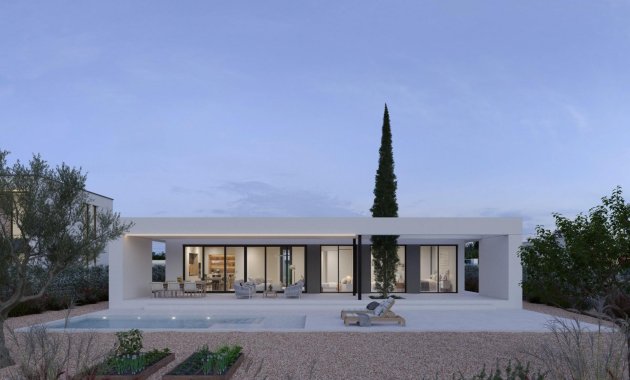 Independiente / Villa - Obra nueva - Fuente Álamo -
                Hacienda del Alamo