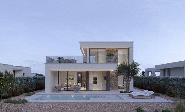 Independiente / Villa - Obra nueva - Fuente Álamo -
                Hacienda del Alamo