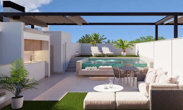 Maison individuelle - Nouvelle construction - Pilar de la Horadada -
                parques de Andromeda