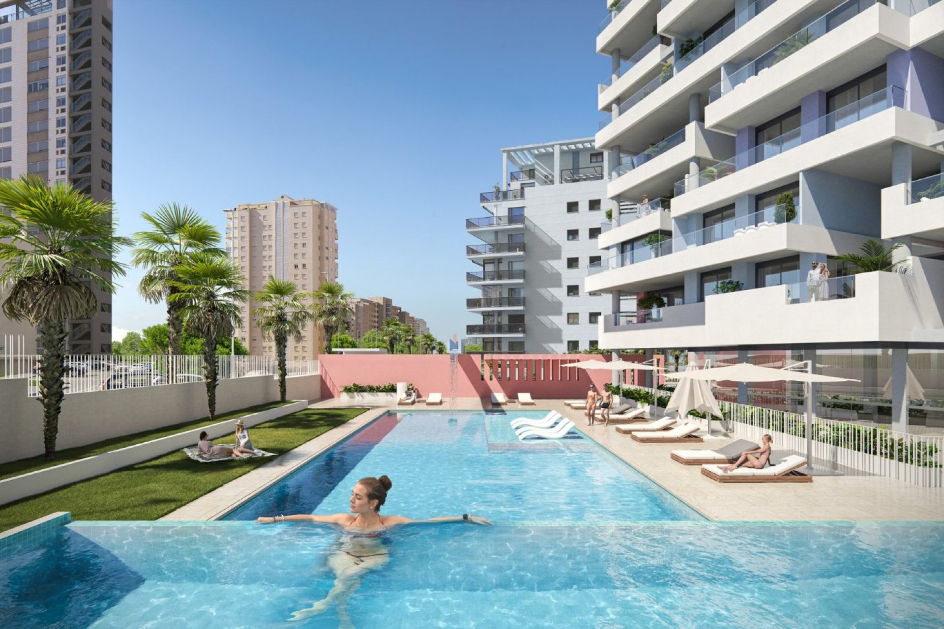 Neue Gebäude - Apartment -
Calpe - Playa del Bol