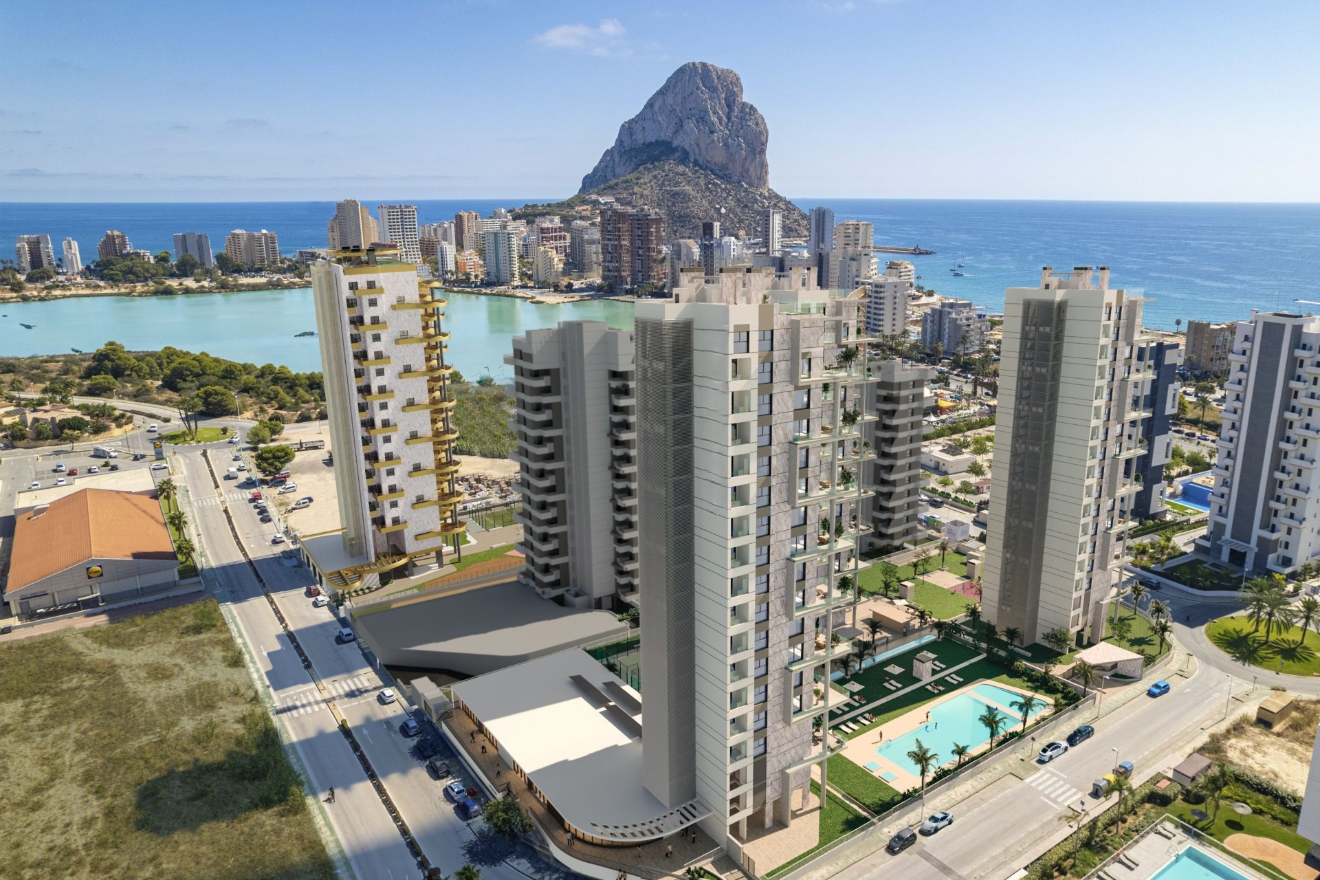 Neue Gebäude - Apartment -
Calpe