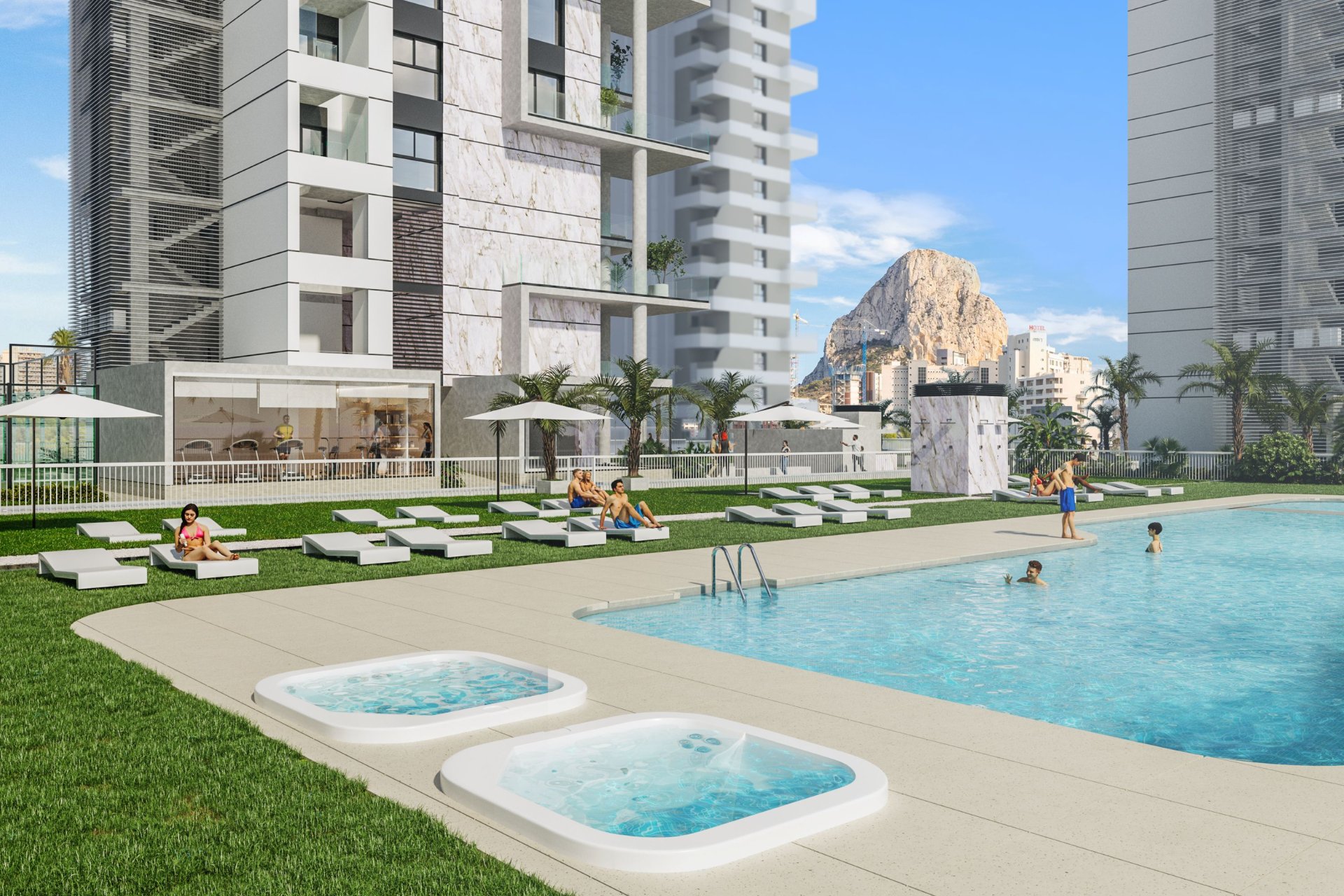 Neue Gebäude - Apartment -
Calpe