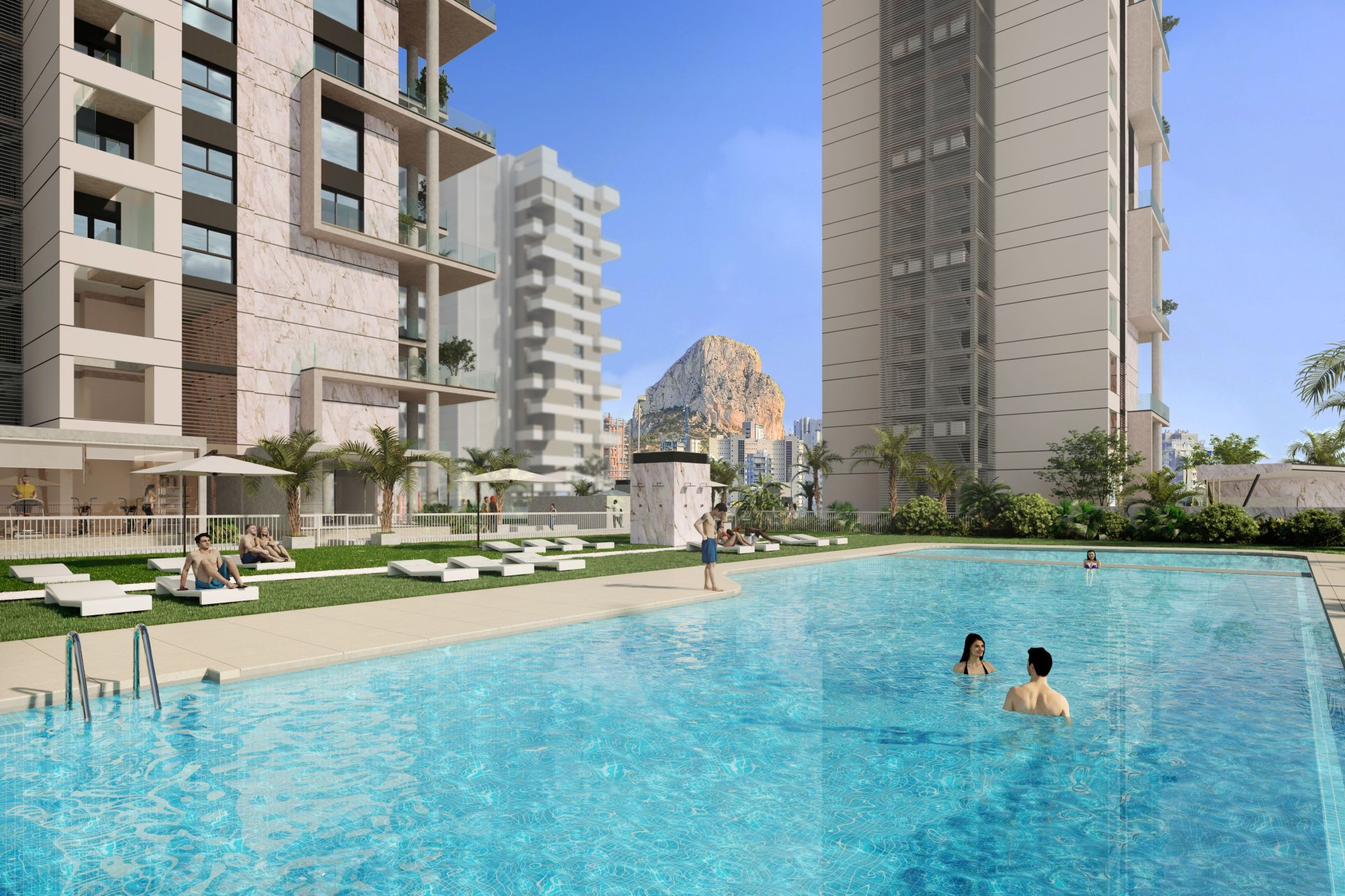 Neue Gebäude - Apartment -
Calpe