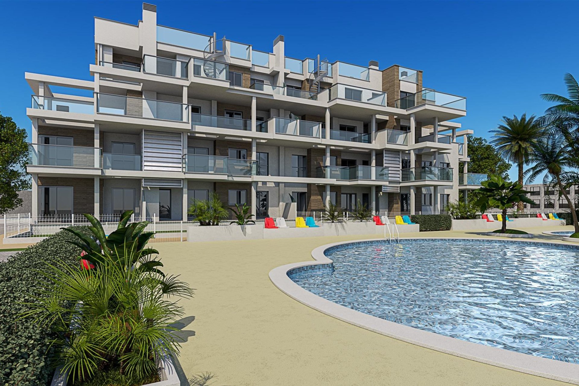 Neue Gebäude - Apartment -
Denia - Las Marinas