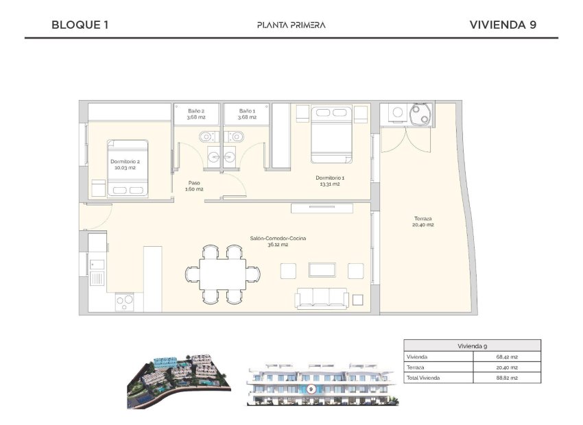 Neue Gebäude - Apartment -
Finestrat - Puig Campana Golf