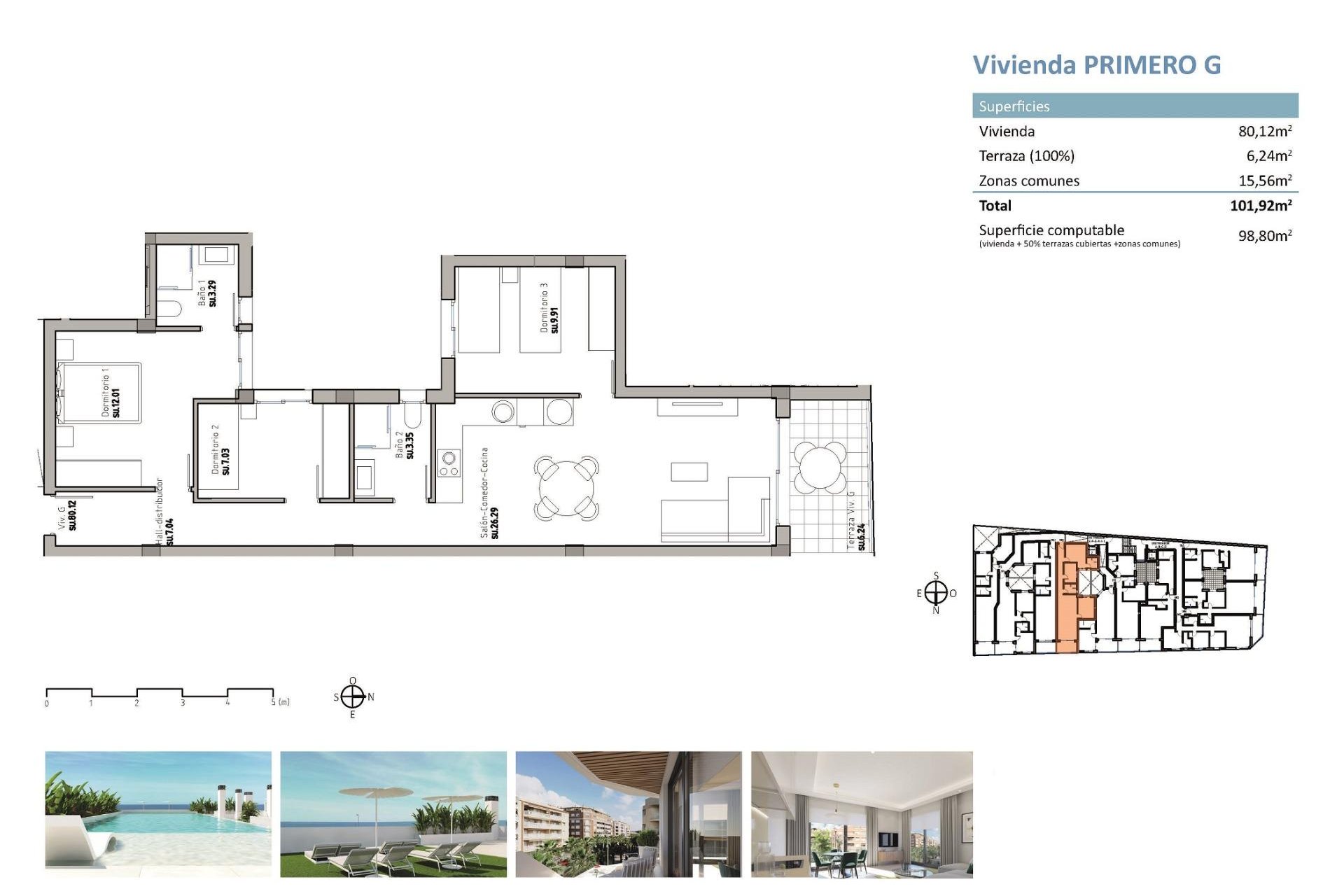 Neue Gebäude - Apartment -
Guardamar del Segura - Pueblo