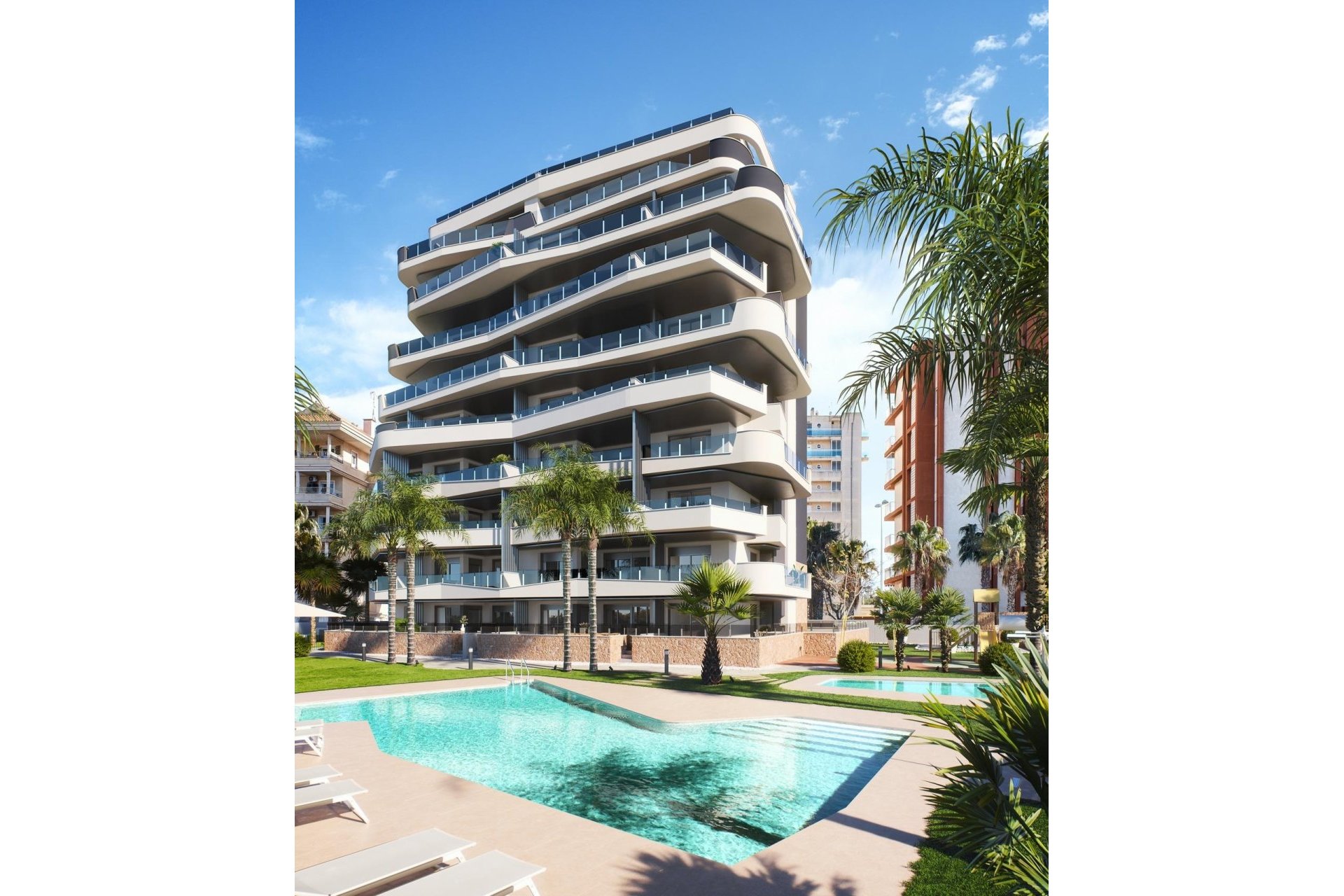 Neue Gebäude - Apartment -
Guardamar del Segura - Puerto