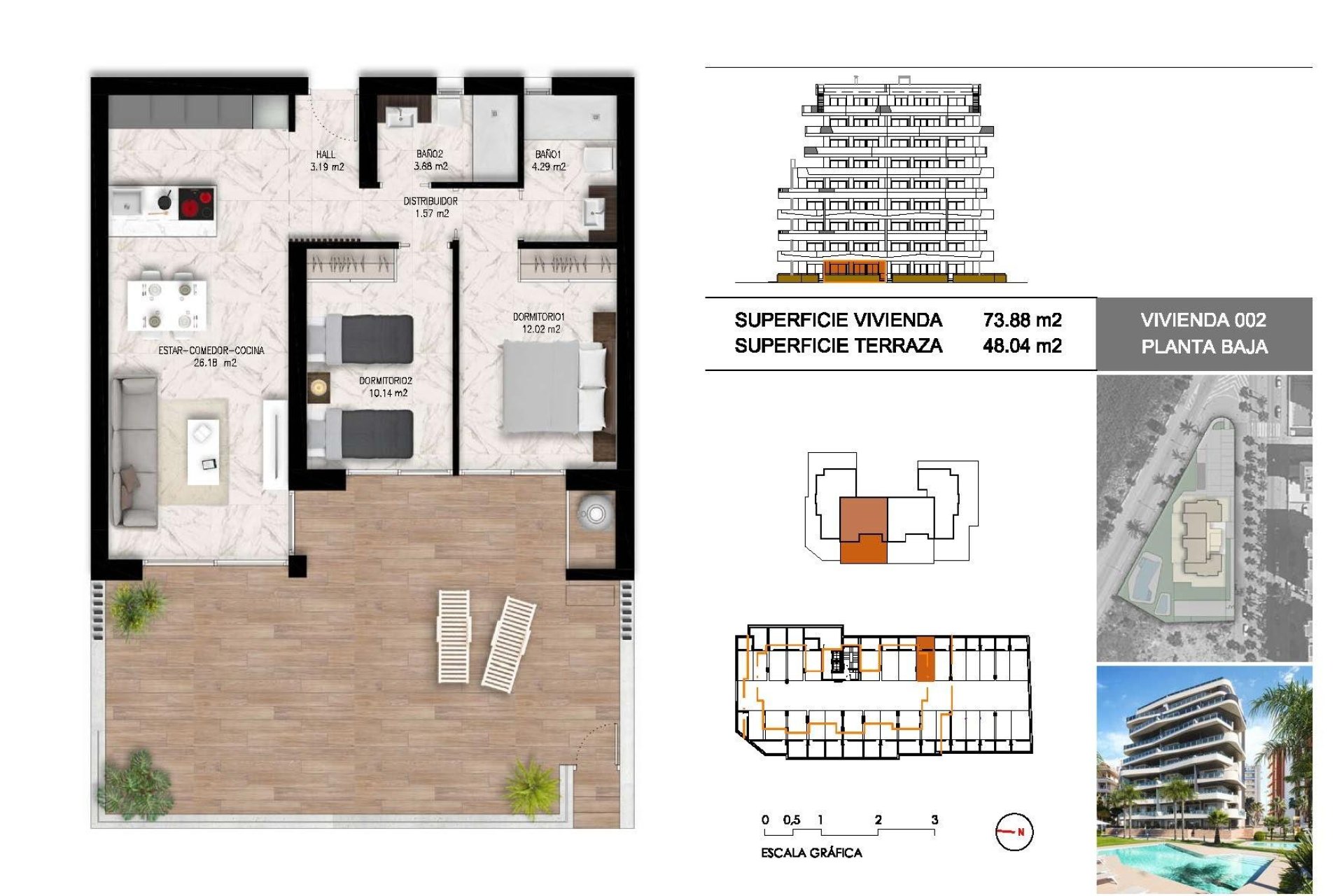 Neue Gebäude - Apartment -
Guardamar del Segura - Puerto