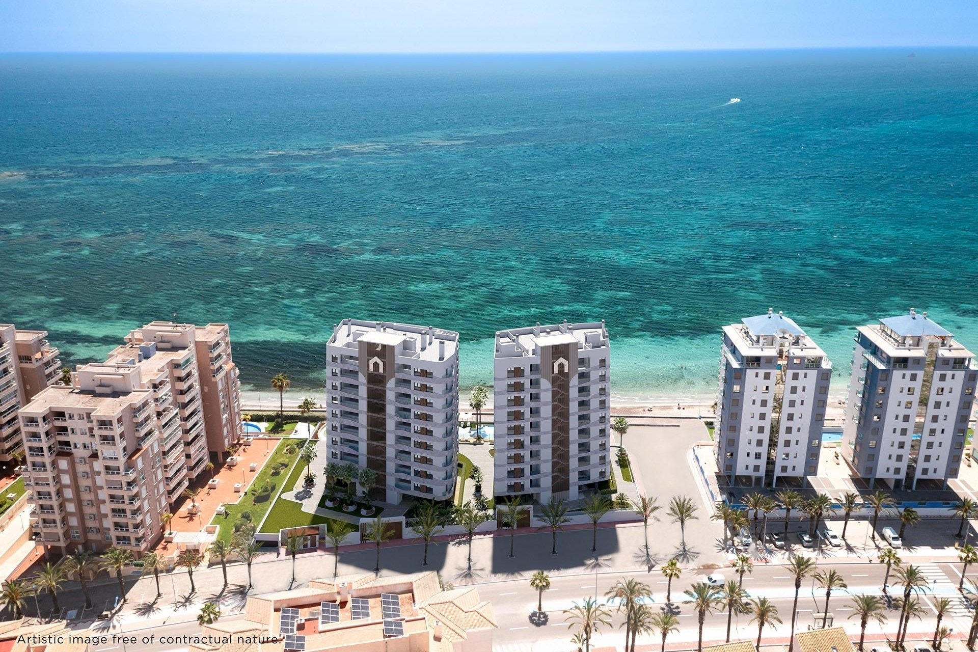 Neue Gebäude - Apartment -
La Manga del Mar Menor - 1ª Linea Del Mar Mediterraneo