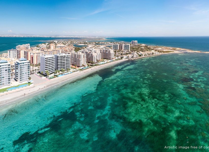 Neue Gebäude - Apartment -
La Manga del Mar Menor - 1ª Linea Del Mar Mediterraneo