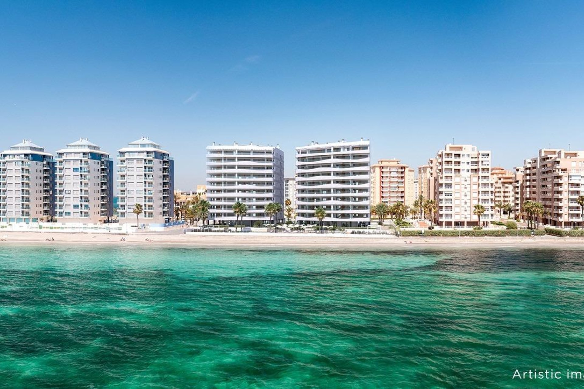 Neue Gebäude - Apartment -
La Manga del Mar Menor - 1ª Linea Del Mar Mediterraneo