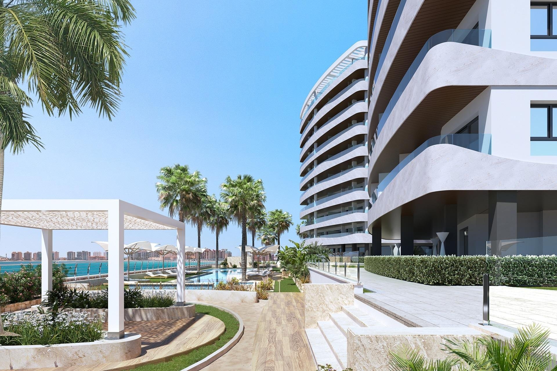 Neue Gebäude - Apartment -
La Manga del Mar Menor - 1ª Linea Del Mar Mediterraneo