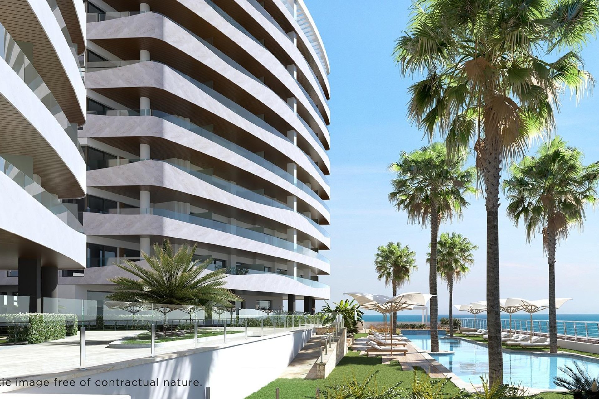 Neue Gebäude - Apartment -
La Manga del Mar Menor - 1ª Linea Del Mar Mediterraneo