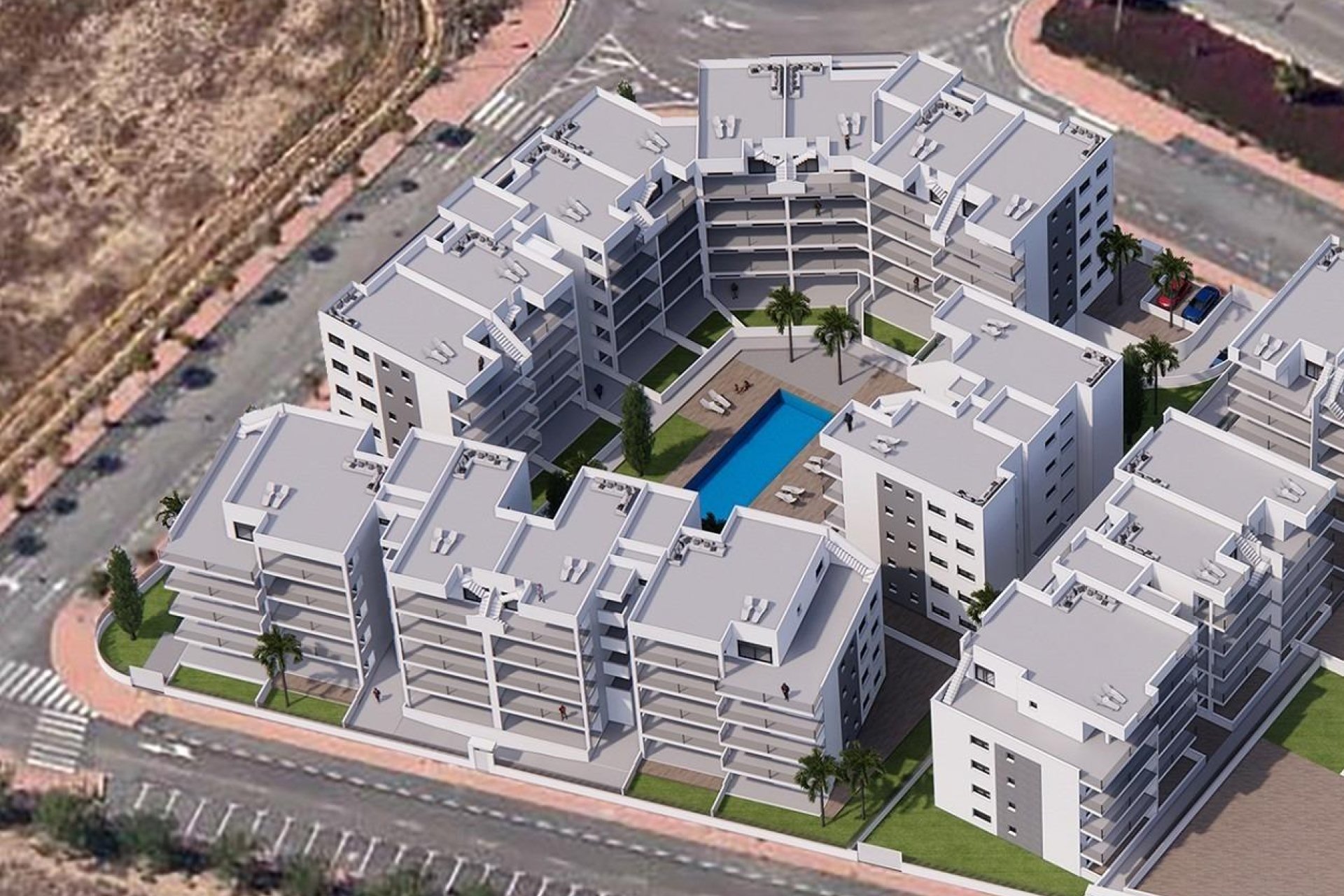 Neue Gebäude - Apartment -
Los Alcazares - Euro Roda