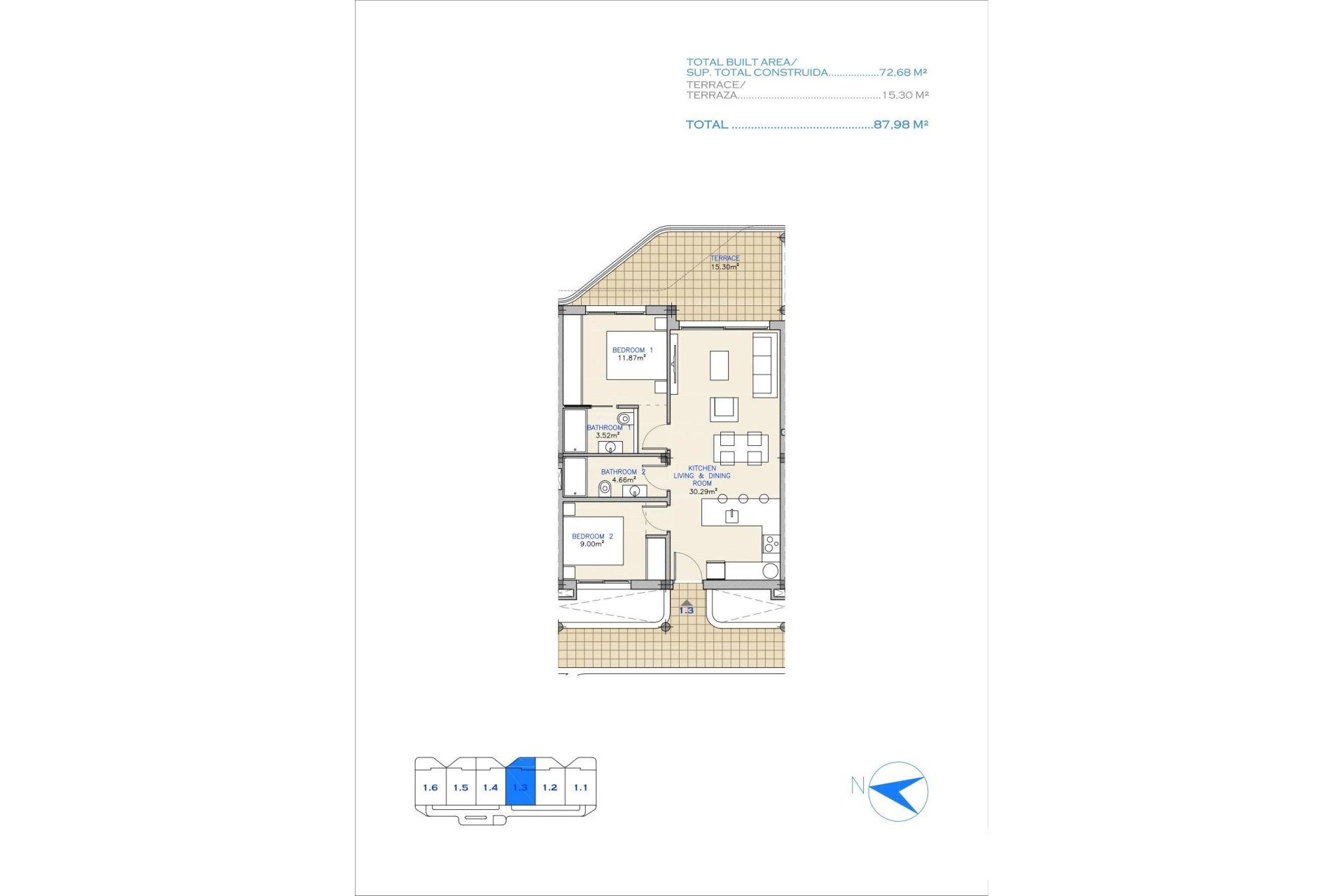 Neue Gebäude - Apartment -
Los Alcazares - Serena Golf