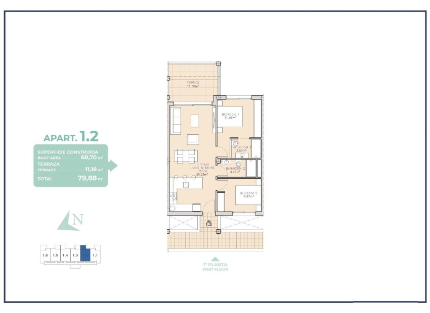 Neue Gebäude - Apartment -
Los Alcazares - Serena Golf