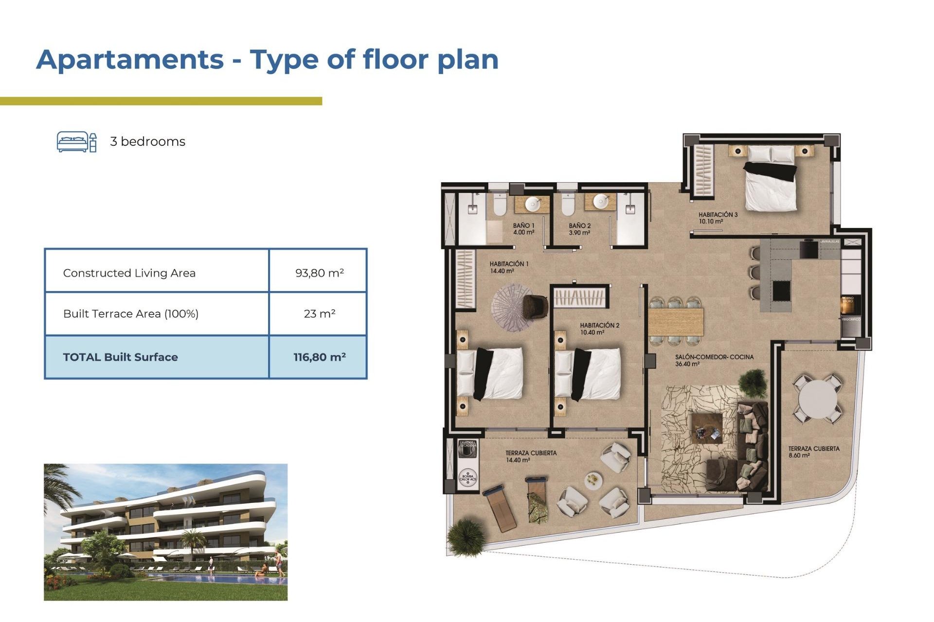 Neue Gebäude - Apartment -
Orihuela Costa - Punta Prima