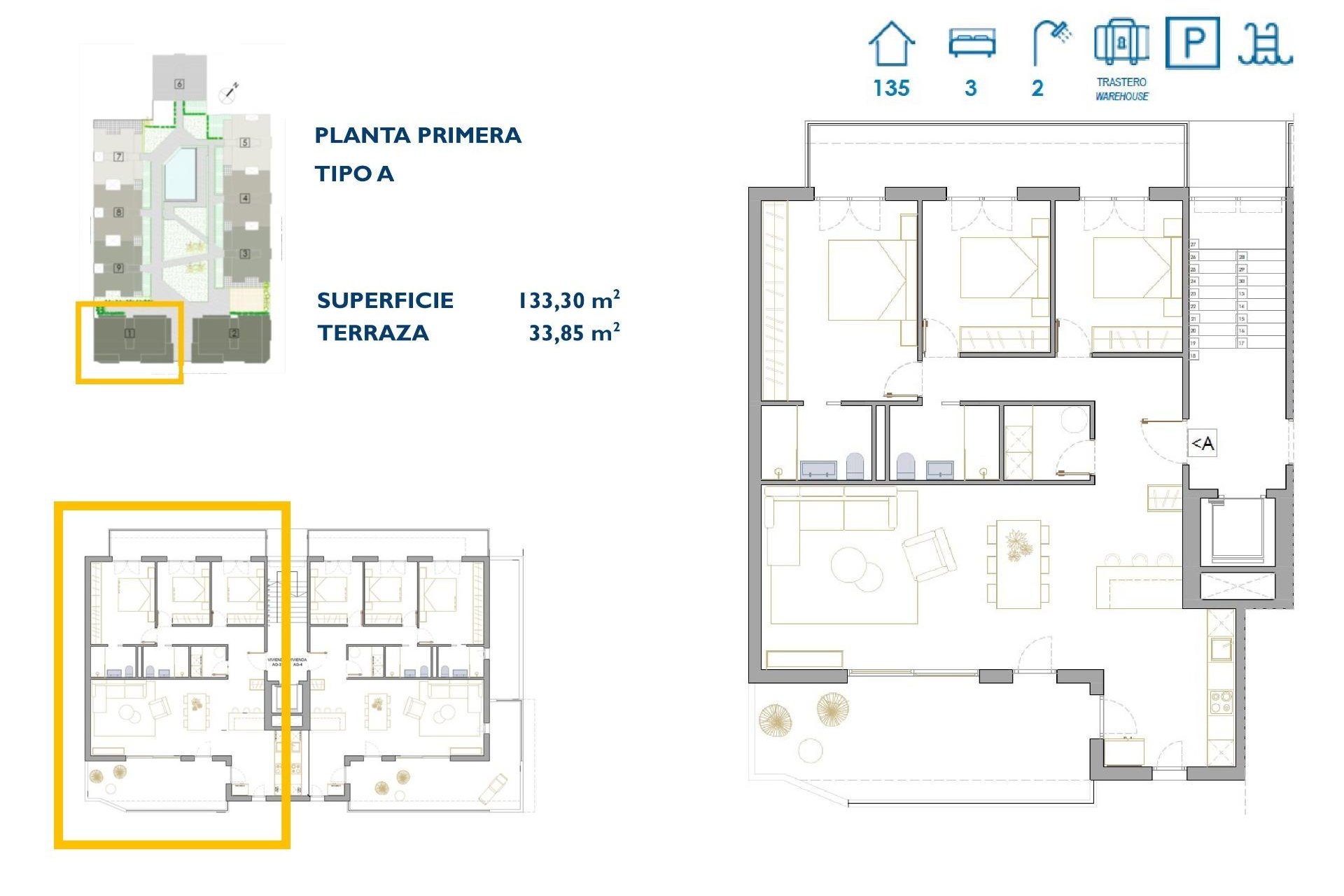 Neue Gebäude - Apartment -
San Pedro del Pinatar - Pueblo