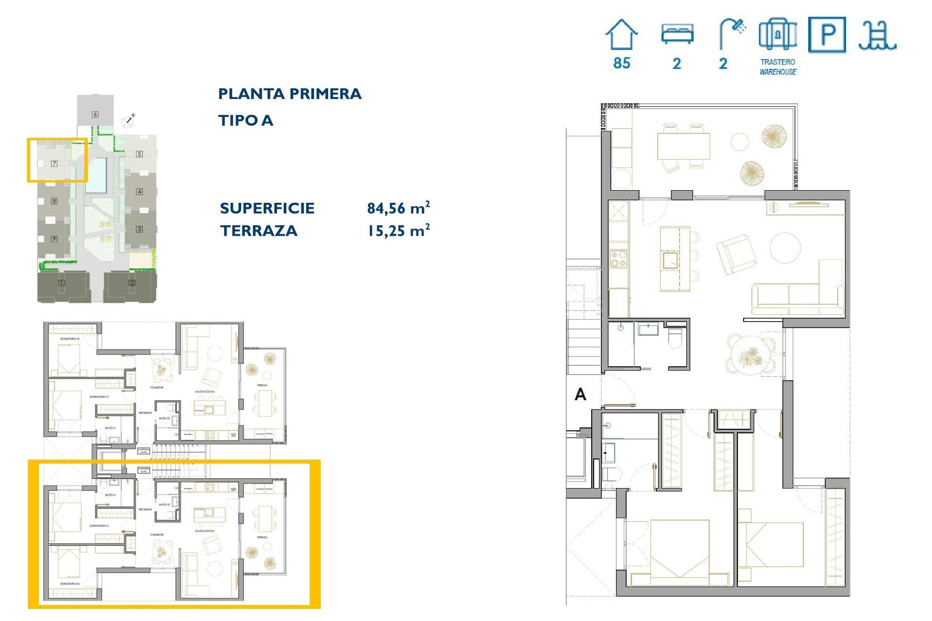 Neue Gebäude - Apartment -
San Pedro del Pinatar - Pueblo