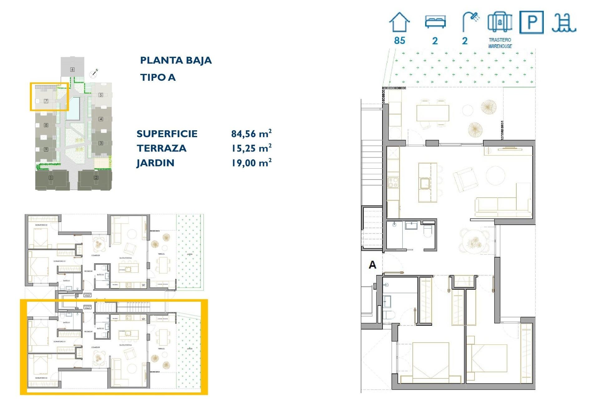 Neue Gebäude - Apartment -
San Pedro del Pinatar - Pueblo