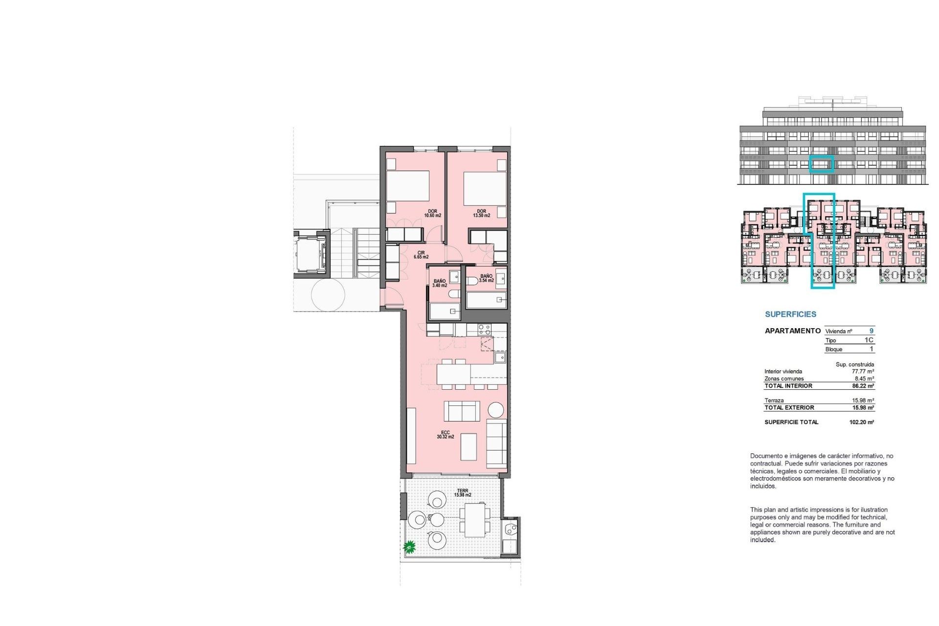 Neue Gebäude - Apartment -
Torre Pacheco - Santa Rosalía