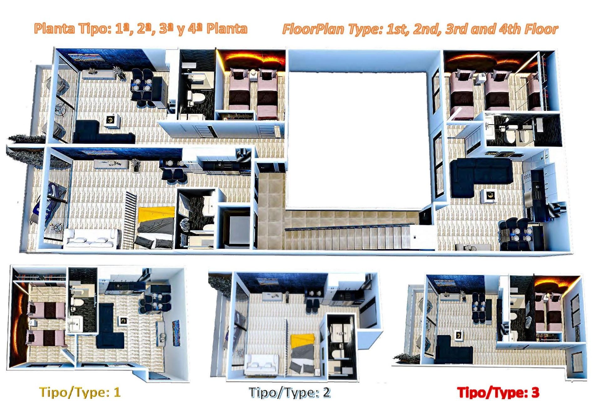 Neue Gebäude - Apartment -
Torrevieja - Centro