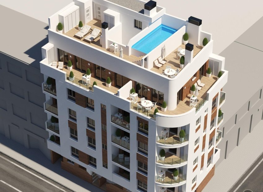 Neue Gebäude - Apartment -
Torrevieja - Centro