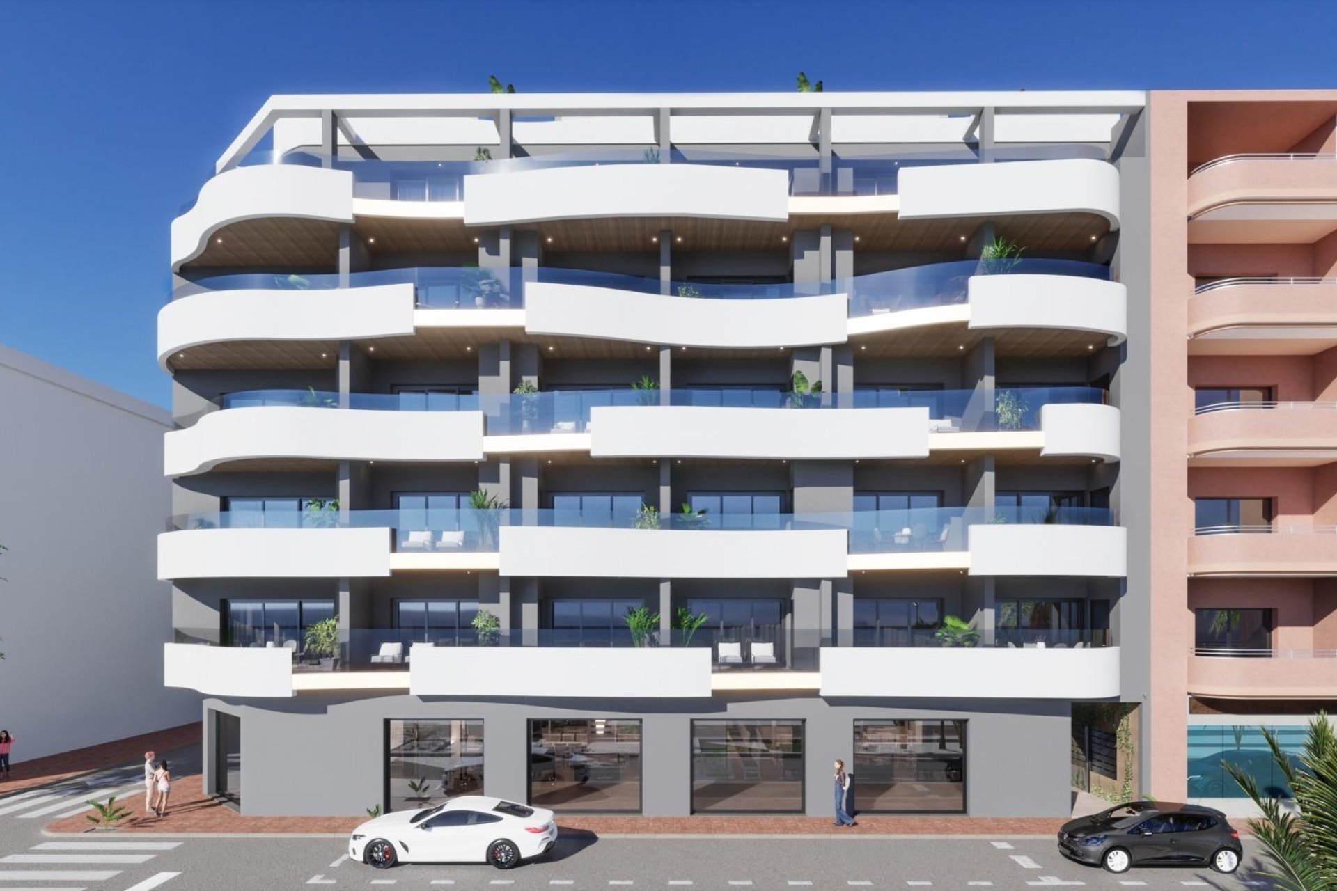 Neue Gebäude - Apartment -
Torrevieja - Habaneras