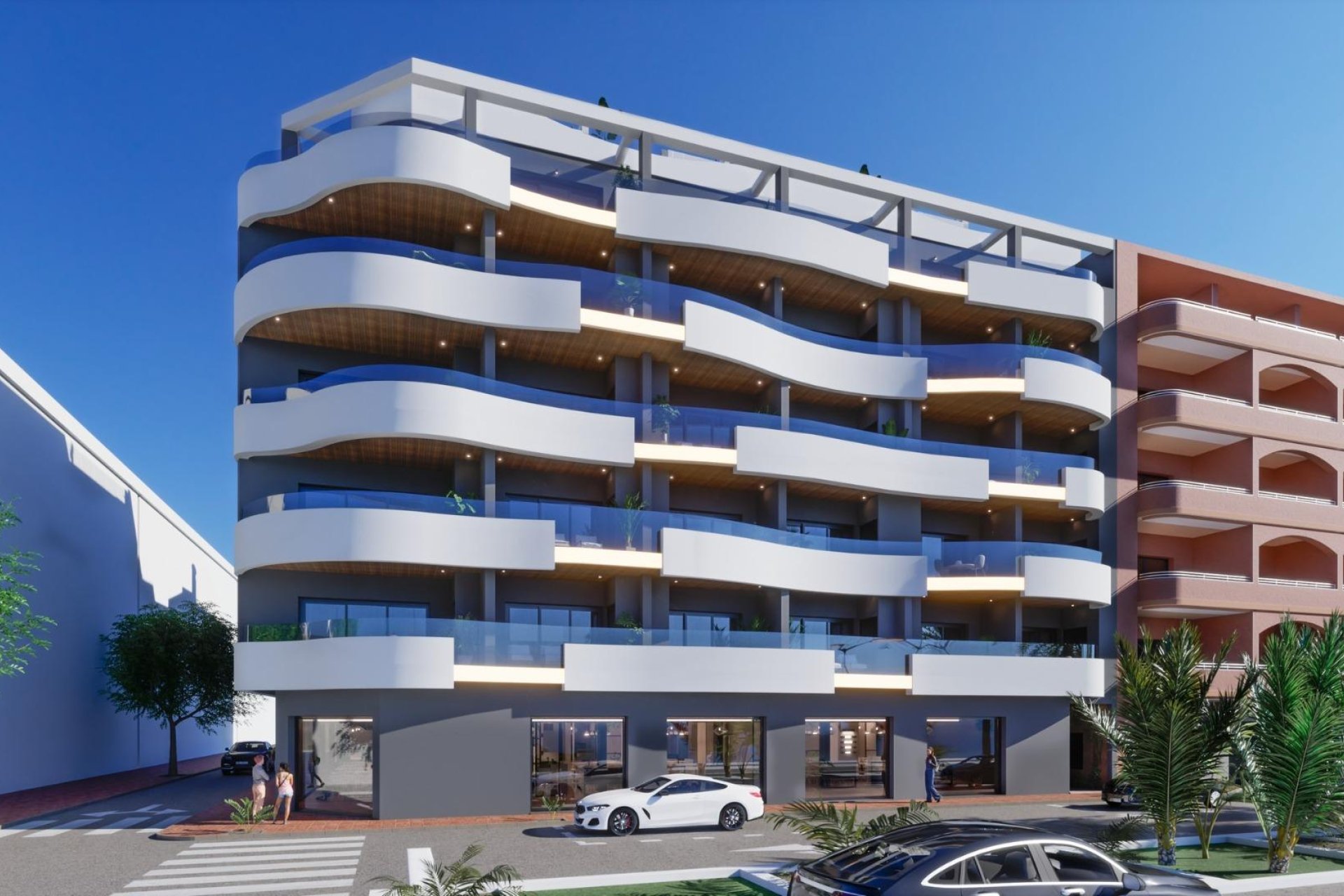 Neue Gebäude - Apartment -
Torrevieja - Habaneras