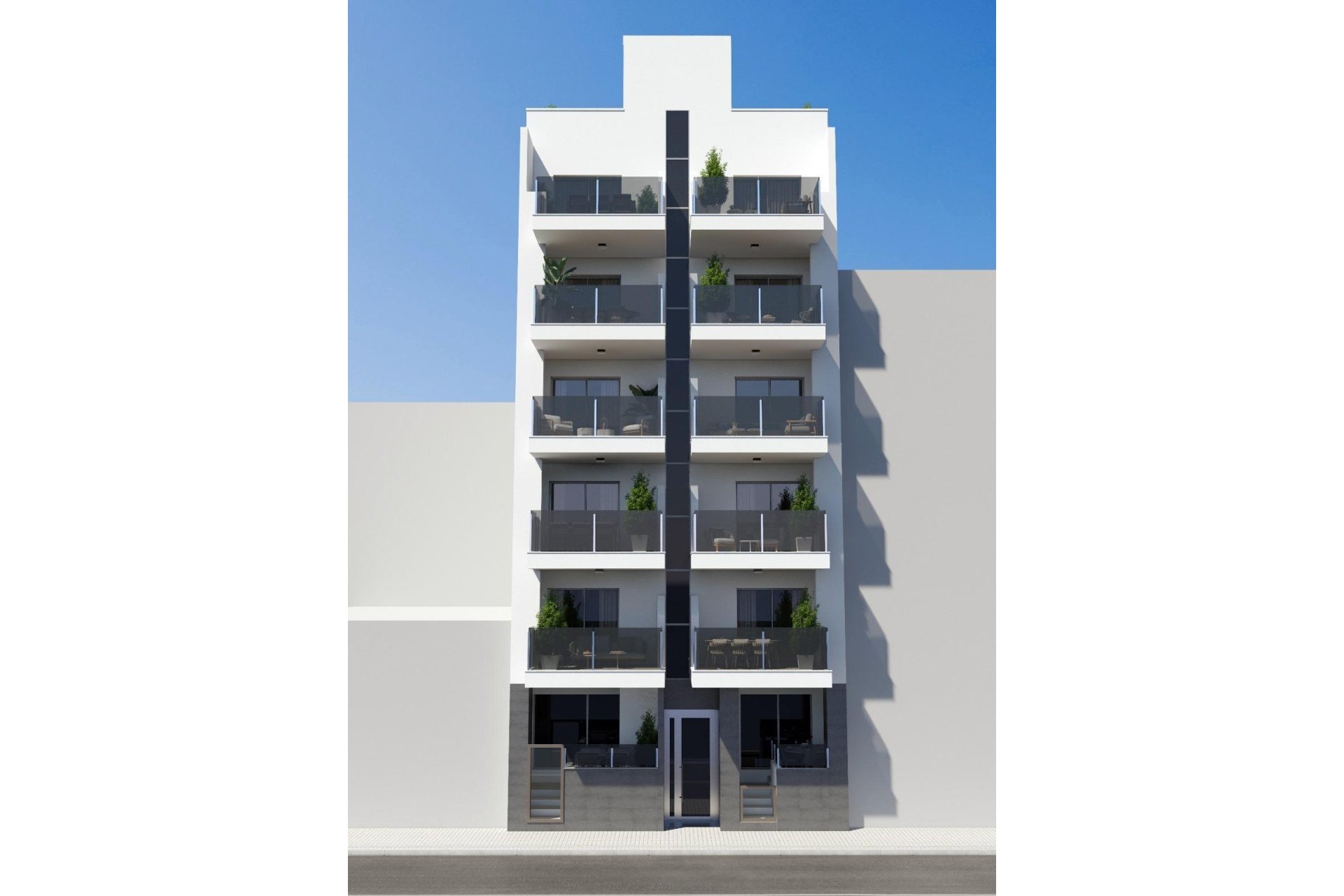 Neue Gebäude - Apartment -
Torrevieja - Playa de El Cura