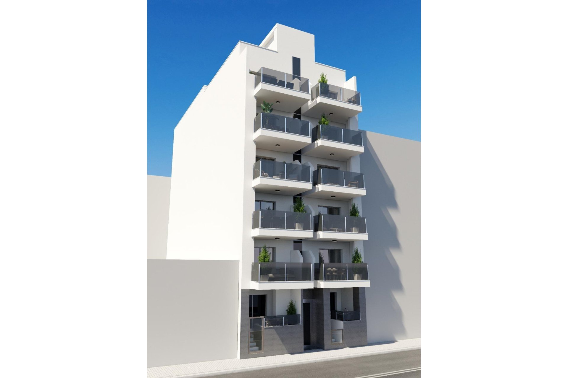 Neue Gebäude - Apartment -
Torrevieja - Playa de El Cura