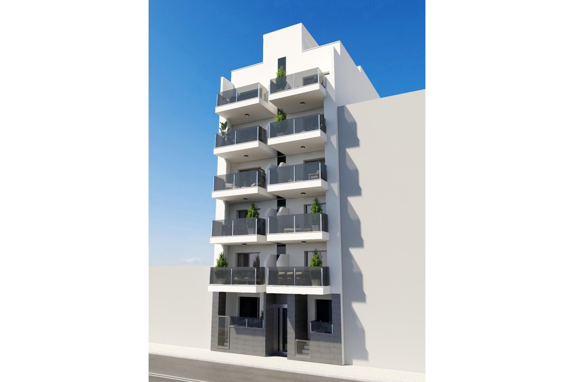 Neue Gebäude - Apartment -
Torrevieja - Playa de El Cura