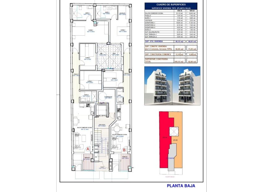 Neue Gebäude - Apartment -
Torrevieja - Playa de El Cura