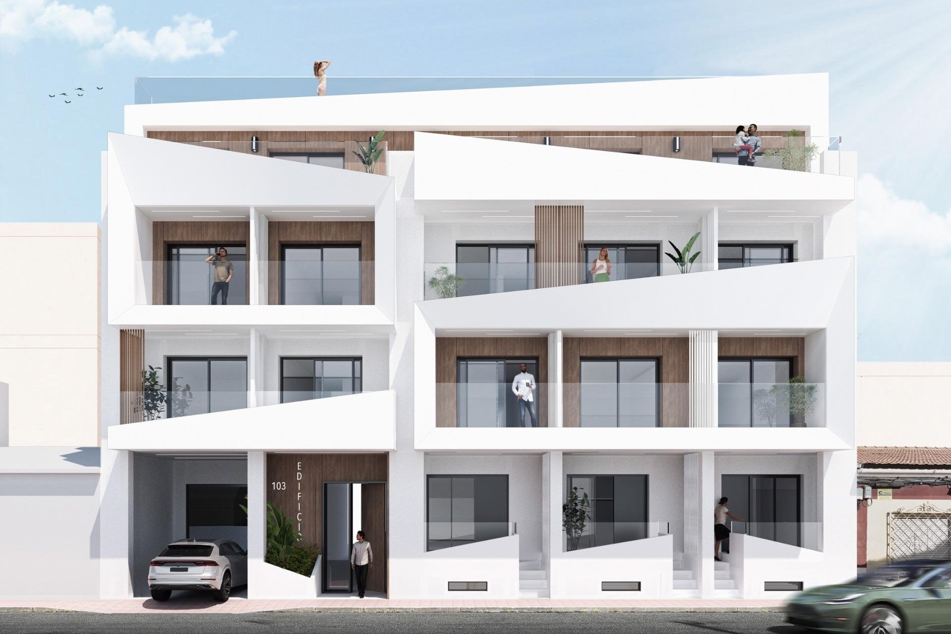 Neue Gebäude - Apartment -
Torrevieja - Playa del Cura