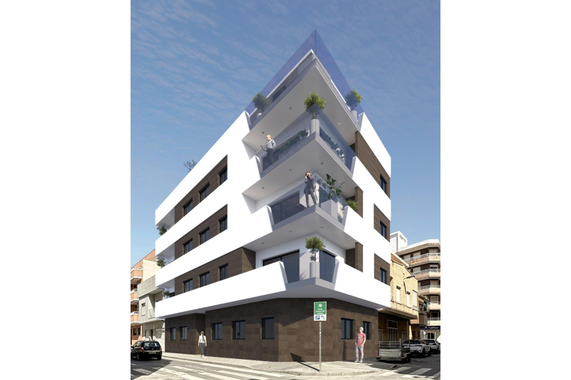 Neue Gebäude - Apartment -
Torrevieja - Playa del Cura