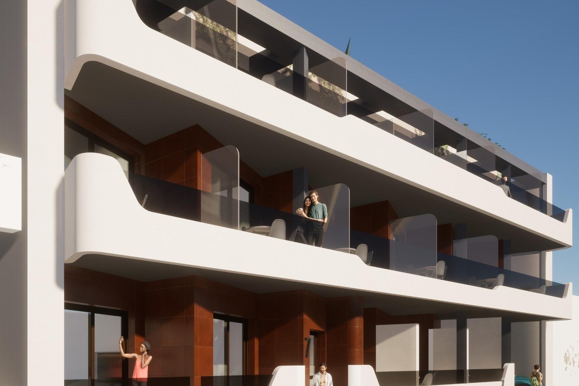 Neue Gebäude - Apartment -
Torrevieja - Playa del Cura