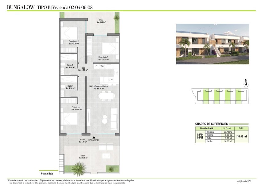 Neue Gebäude - Bungalow -
Alhama De Murcia - Condado De Alhama