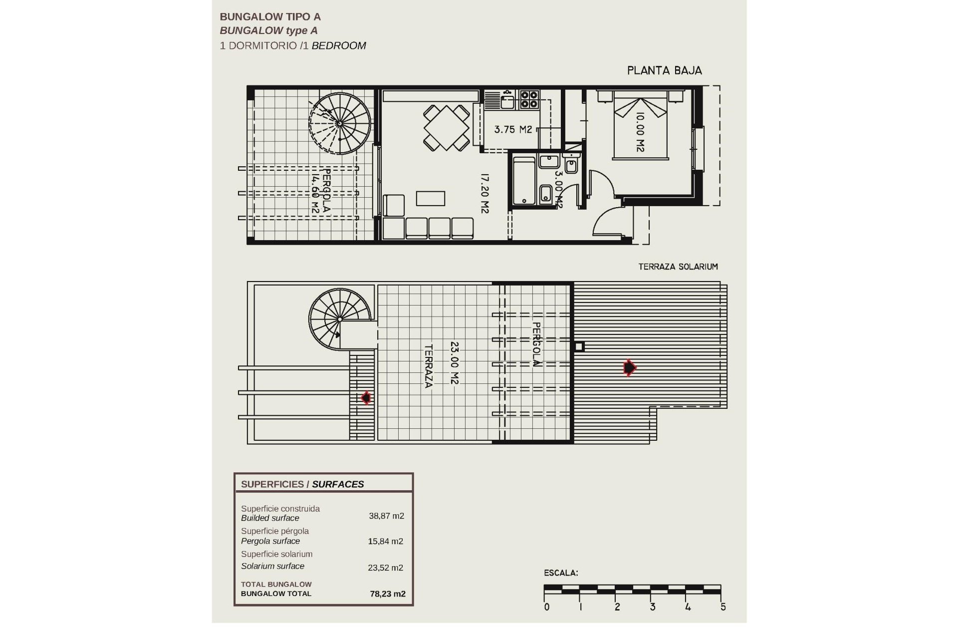 Neue Gebäude - Bungalow -
Calpe - Gran Sol