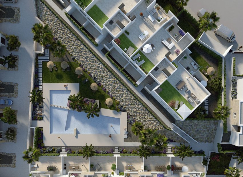 Neue Gebäude - Bungalow - Erdgeschosswohnung -
Algorfa - La Finca Golf