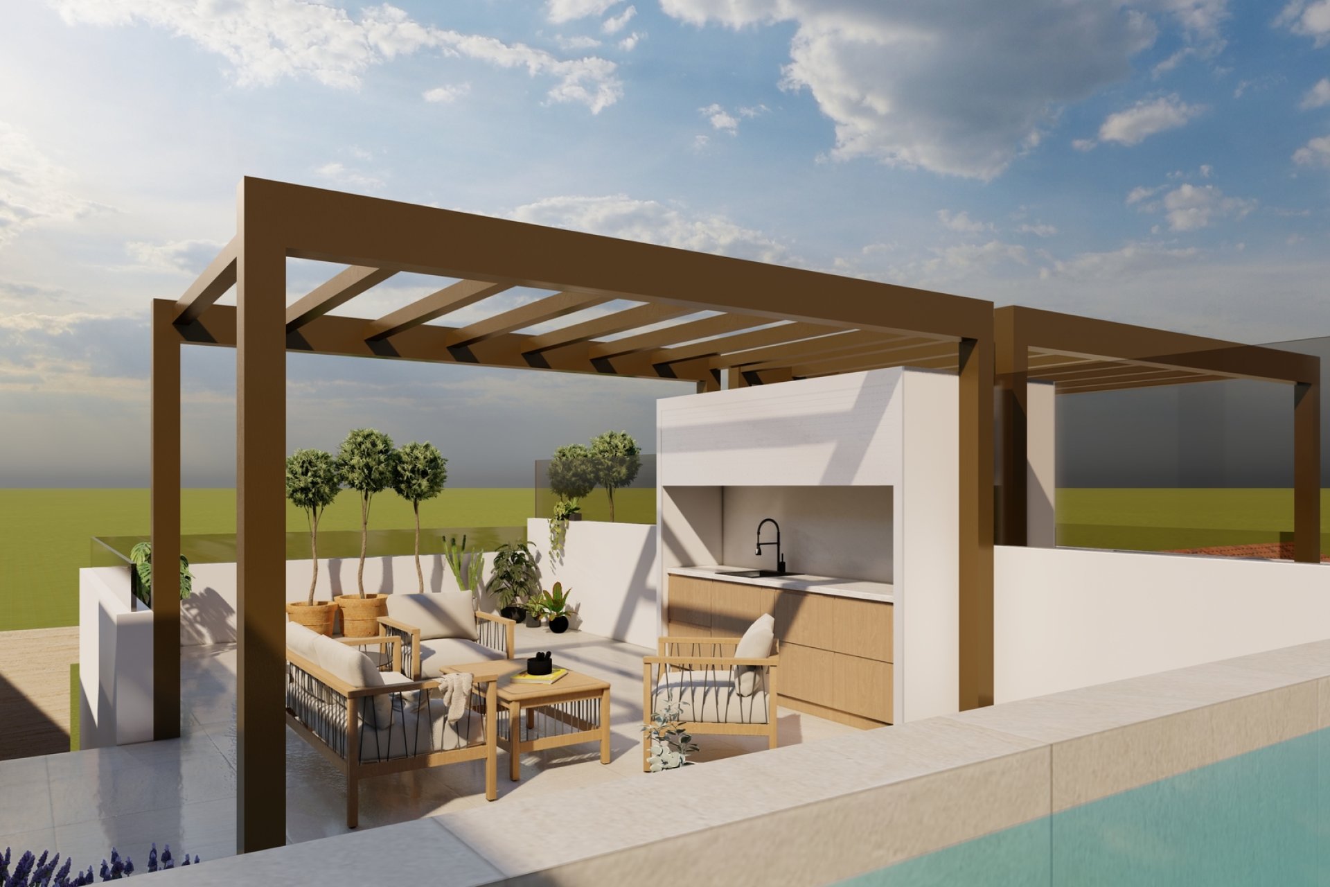 Neue Gebäude - Bungalow - Erdgeschosswohnung -
San Pedro del Pinatar - San Pedro Del Pinatar