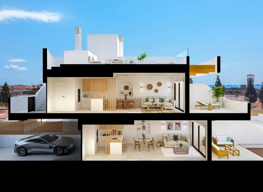 Neue Gebäude - Bungalow -
Los Alcazares - Serena Golf
