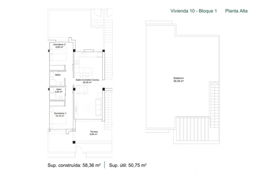 Neue Gebäude - Bungalow -
Orihuela Costa - PAU 26