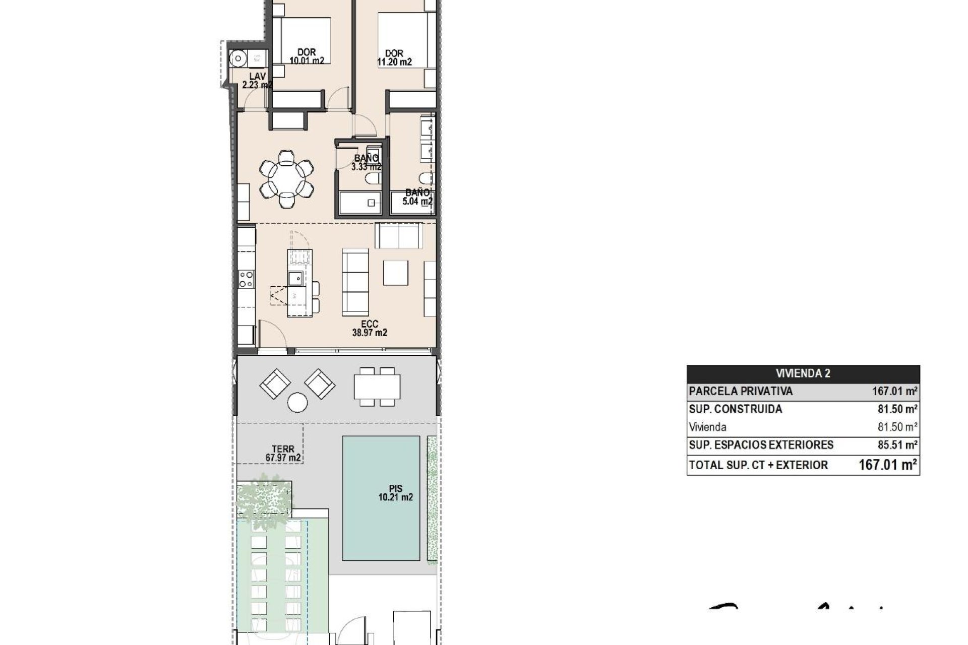 Neue Gebäude - Bungalow -
Pilar de la Horadada - parques de Andromeda