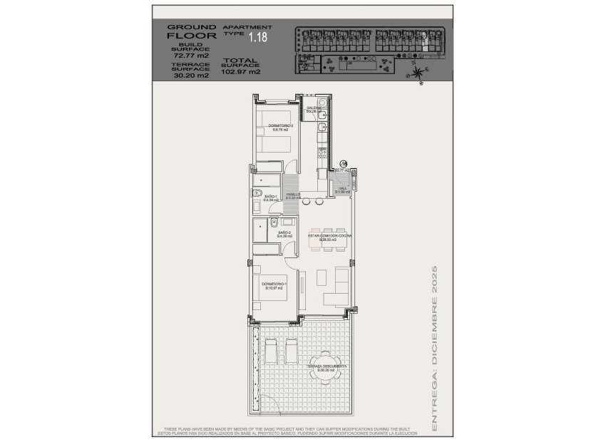 Neue Gebäude - Bungalow -
Torrevieja - Altos del Sol