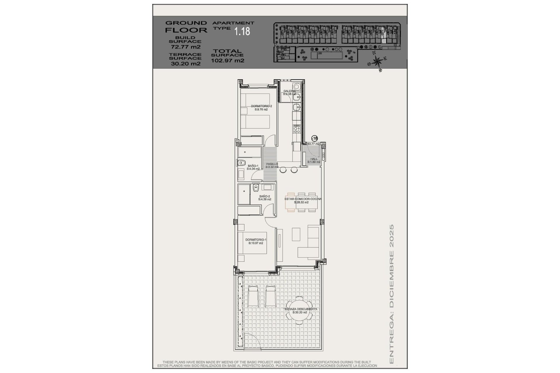 Neue Gebäude - Bungalow -
Torrevieja - Altos del Sol