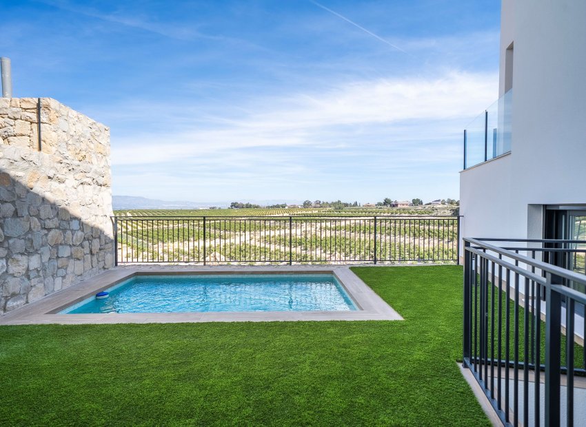 Neue Gebäude - Doppelhaushälfte -
Algorfa - La Finca Golf