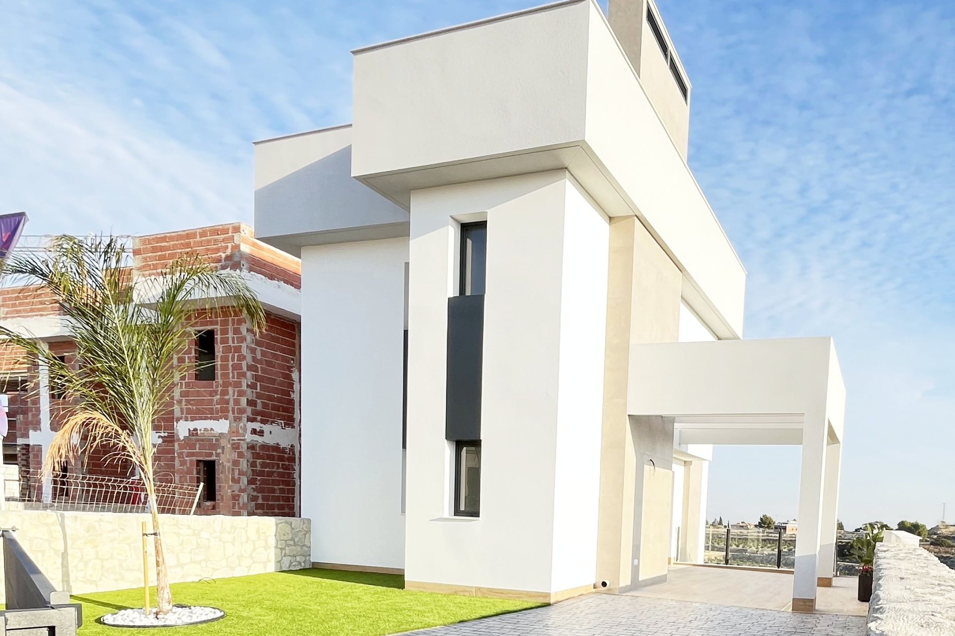 Neue Gebäude - Doppelhaushälfte -
Algorfa